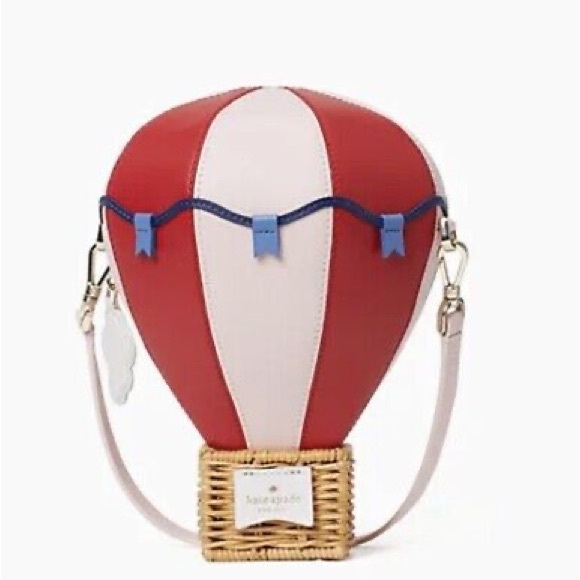 kate spade Handbags - Kate Spade UP UP & AWAY Hot Air Balloon Novelty Purse NWOT